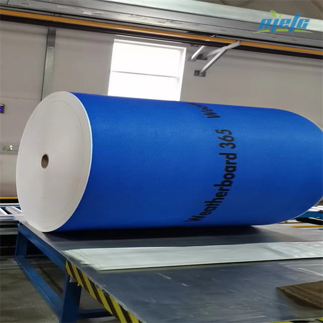 Color Polyester fiberglass mat for gypsum board insulation 