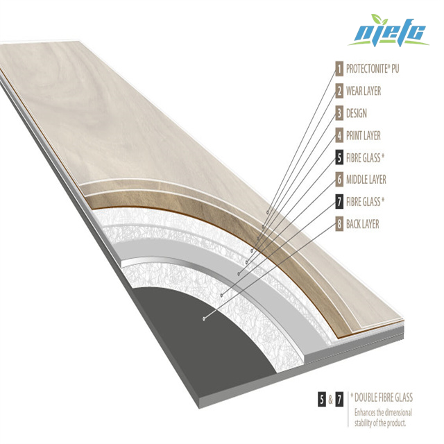 Fiberglass Floor Tissue 0.3mm 0.4mm for PVC floor